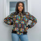 Nike Print Ankara Bomber Jacket