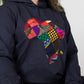 African Map Hoodie Sweatshirt
