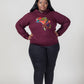 African Map Hoodie Sweatshirt