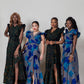 Tara Print Wrap Maxi Dress