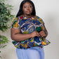 Funmi Print One-Shoulder Peplum Top