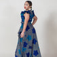 Tara Print Wrap Maxi Dress
